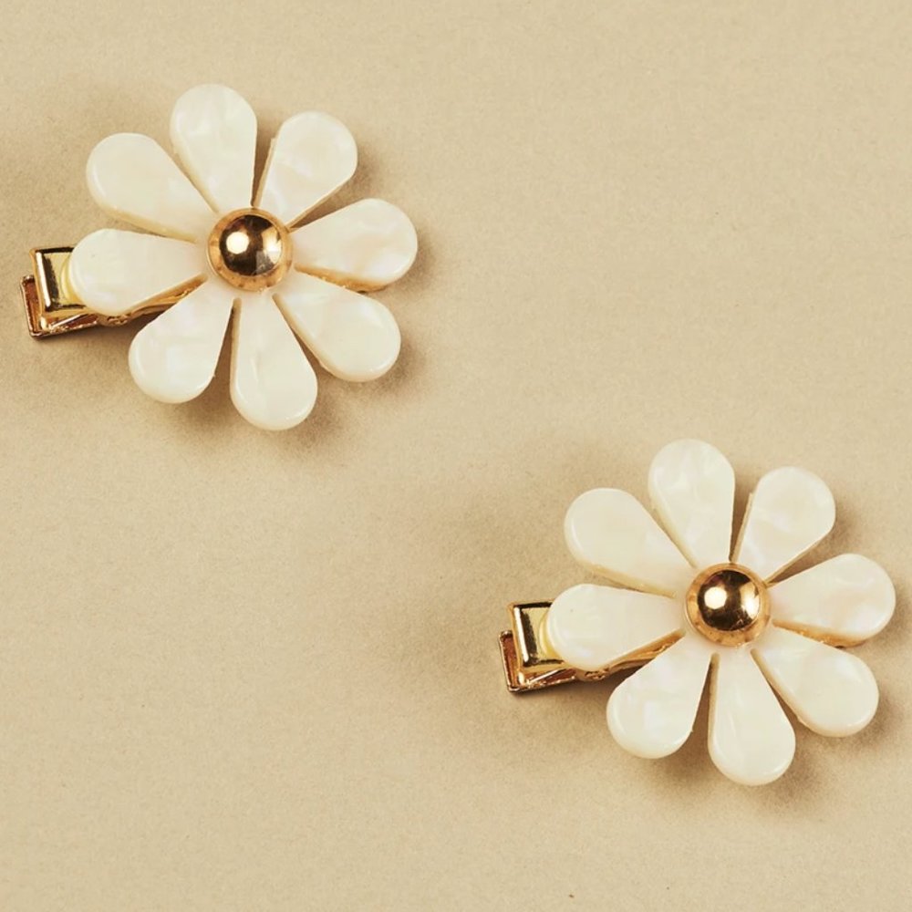 Each Jewels Flower Hair Clip (2)